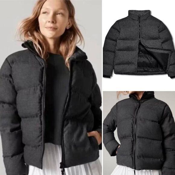 Allbirds Charcoal Gray Trino Puffer Jacket Sz XL NWT - Picture 1 of 16